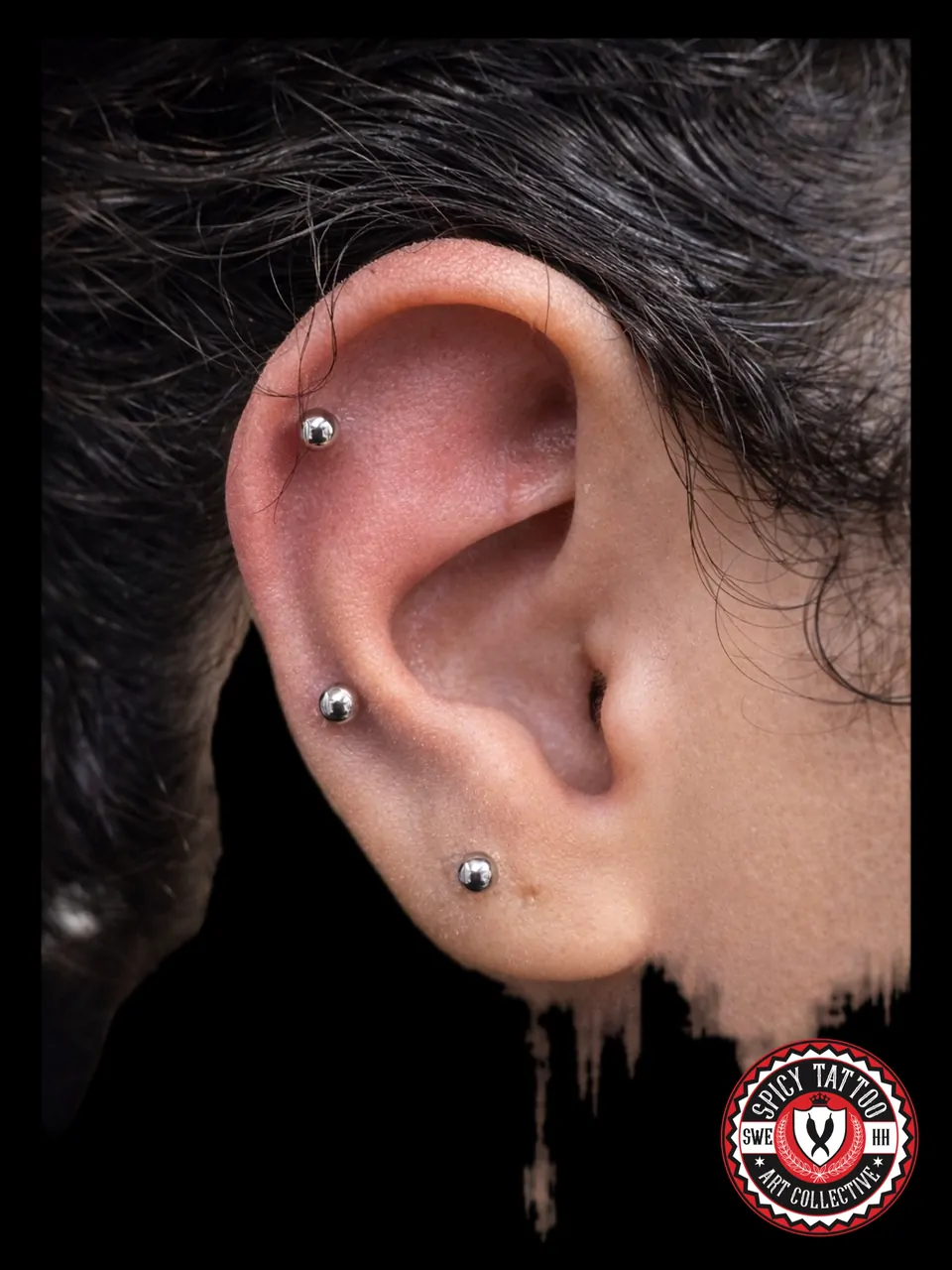 Helix-Piercings – Spicy Tattoo Hamburg