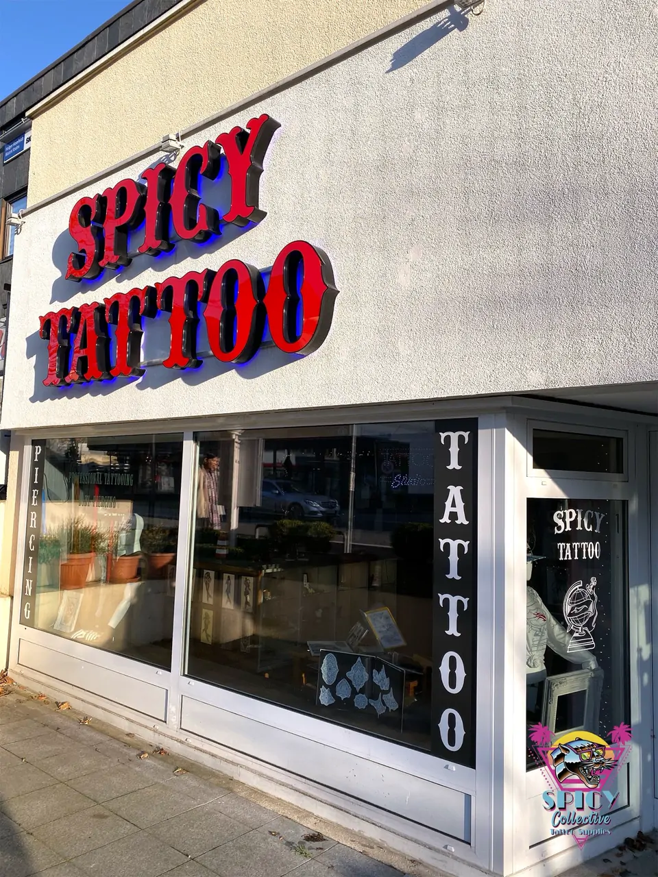 Eingang von Spicy Tattoo, Rahlstedter Bahnhofstraße 41, Hamburg